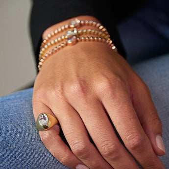 Dedinho Signet Ring Rings - Moritz Glik diamonds signet Core
