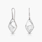 Diamond Kite Earrings Earrings - Moritz Glik Ready to Ship diamonds