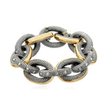 Diamond Pave Statement Bracelet Bracelets - Moritz Glik diamonds Ready to Ship Archived