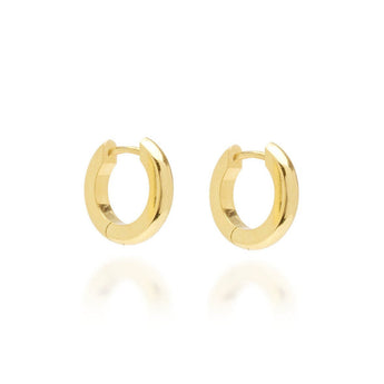 Diamond Shaker Huggies Earrings - Moritz Glik diamonds Hoops Core