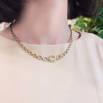 Elo Necklace Necklaces - Moritz Glik Elos fall edit diamonds