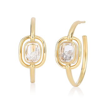 Elo 25 Shaker Hoops Earrings - Moritz Glik Elos fall edit diamonds
