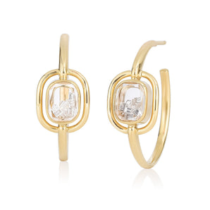 Elo 25 Shaker Hoops Earrings - Moritz Glik Elos fall edit diamonds