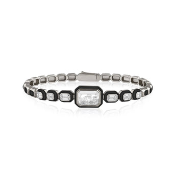 Enamel Tennis Shaker Bracelet Bracelets - Moritz Glik Muda Valentines Enamel