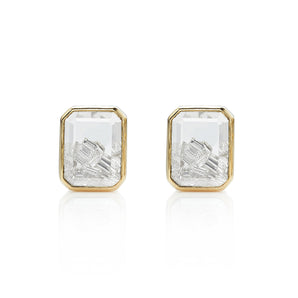 Esmeralda Diamond Studs Earrings - Moritz Glik diamonds fall edit Apura