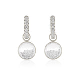 Gala Diamond Shaker Huggies Earrings - Moritz Glik Ready to Ship diamonds