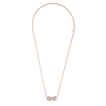 Hex Pave Necklace Necklace - Moritz Glik janela diamonds