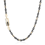 Hiroki Necklace Necklace - Moritz Glik Circo diamonds black diamond