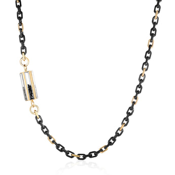 Hiroki Necklace Necklace - Moritz Glik Circo diamonds black diamond