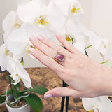 Material Ruby Shaker Ring Ring - Moritz Glik Enamel rubies Apura