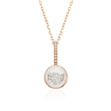Naipe Diamond Charm Necklaces - Moritz Glik diamonds Mother's Day Charm