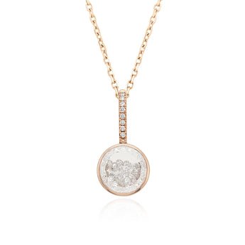 Naipe Diamond Charm Necklaces - Moritz Glik diamonds Mother's Day Charm