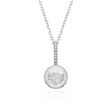 Naipe Diamond Charm Necklaces - Moritz Glik diamonds Mother's Day Charm