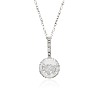 Naipe Diamond Charm Necklaces - Moritz Glik diamonds Mother's Day Charm