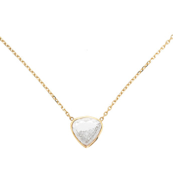 Naipe Heart-ish Necklace Necklaces - Moritz Glik diamonds fall edit Core