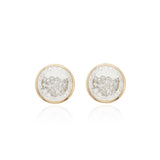 Naipe Shaker Studs Round Earrings - Moritz Glik diamonds Core