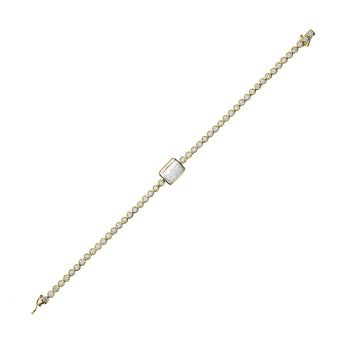 Onda Tennis Bracelet - Cushion Bracelets - Moritz Glik diamonds fall edit Apura