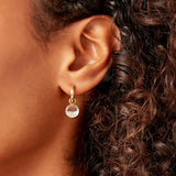 Gala Diamond Shaker Huggies Earrings - Moritz Glik diamonds Hoops Core