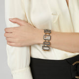 Pave Diamond Shaker Bracelet Bracelets - Moritz Glik diamonds Ready to Ship Archived