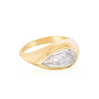 Pêra Ring Rings - Moritz Glik Elos diamonds