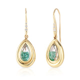 Pingo Shaker Earrings Earrings - Moritz Glik emeralds fall edit Circo