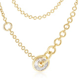 Roda Lariat Necklace Necklace - Moritz Glik Roda diamonds