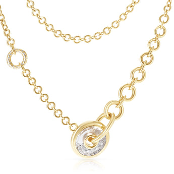 Roda Lariat Necklace Necklace - Moritz Glik Roda diamonds