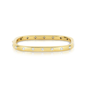 Stacking Rose Cut Bangle Bracelets - Moritz Glik diamonds fall edit Core