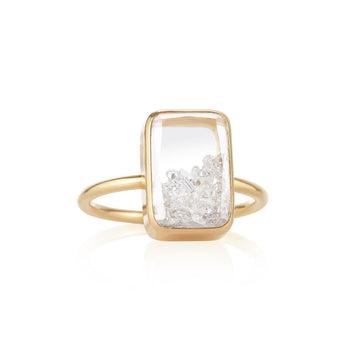 Ten Fourteen Petite Ring Rings - Moritz Glik Core diamonds Alternative Bridal