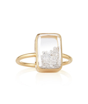Ten Fourteen Petite Ring Rings - Moritz Glik Core diamonds Alternative Bridal