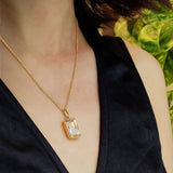 Ten Fourteen Shaker Pendant Necklaces - Moritz Glik diamonds