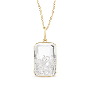 Ten Fourteen Shaker Pendant Necklaces - Moritz Glik diamonds fall edit Core
