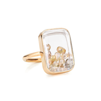 Ten Fourteen Yellow Rings - Moritz Glik diamonds fall edit Core