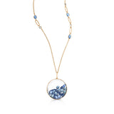 Ten Ten Blue Sapphire Necklace Necklaces - Moritz Glik fall edit Kaleidoscope Colors diamonds