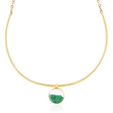 Trapezio Necklace Necklaces - Moritz Glik emeralds fall edit Circo