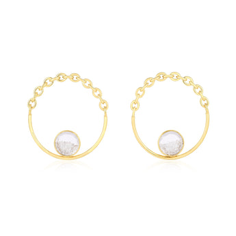 Trupe Earrings Earrings - Moritz Glik diamonds fall edit Circo