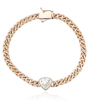 Unidinho Diamond Bracelet Bracelets - Moritz Glik Curb Chain diamonds Apura