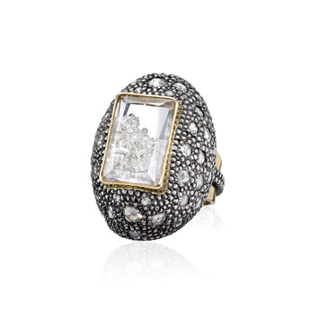 Urchin Texturized Cocktail Ring Ring - Moritz Glik Ready to Ship