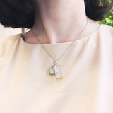 Vitrô 4:20 Roman Tag Necklaces - Moritz Glik Customize Yours diamonds Charms