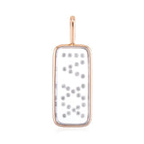 Vitrô 4:20 Roman Tag Necklaces - Moritz Glik Customize Yours diamonds Charms