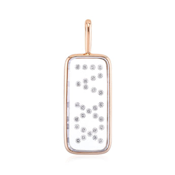 Vitrô 4:20 Roman Tag Necklaces - Moritz Glik Customize Yours diamonds Charms
