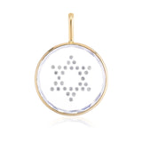 Vitrô Star of David Charm - Large Necklaces - Moritz Glik Charms Customize Yours black diamond