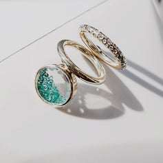 Shaker Rings by Moritz Glik