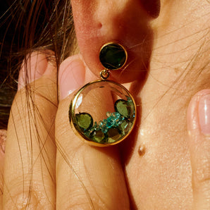 Matiz 15 Earrings Tourmaline