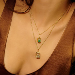 Ten Fourteen Necklace Yellow