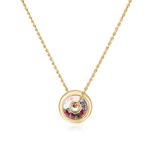 Roda 12 Necklace Confetti
