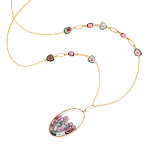 Melancia Oval Necklace