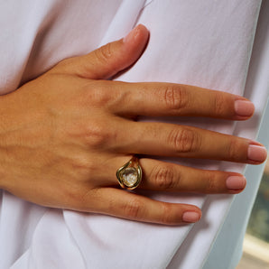 Cascavel Heart-ish Ring Petite