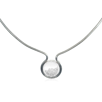 Aerea 15 Necklace - Moritz Glik Ready to Ship diamonds