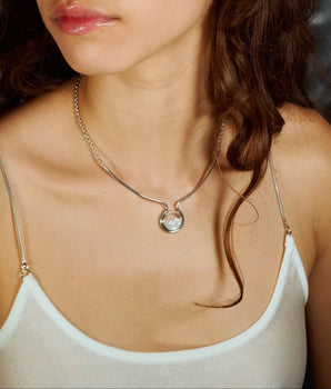 Aerea 15 Necklace - Moritz Glik Ready to Ship diamonds